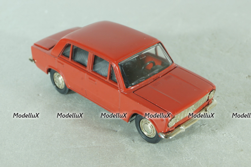 Ваз-2101, красный, июль 1990г. , Тантал/Радон 1:43