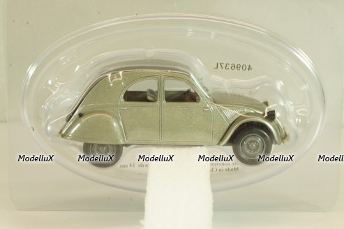 Citroen 2CV, grey, 409526T, Norev 1:43