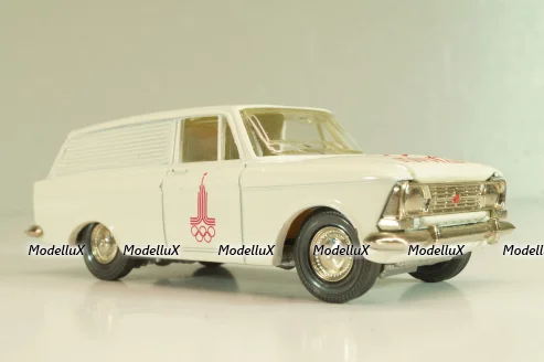 Москвич-434 А6, кремовый, Олимпиада 80,Тантал/Радон 1:43