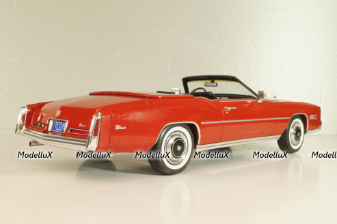 Cadillac Eldorado Cabrio 1976, red, 18471, MCG 1:18