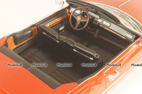 Cadillac Eldorado Cabrio 1976, red, 18471, MCG 1:18