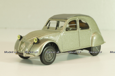 Citroen 2CV, grey, 409526T, Norev 1:43