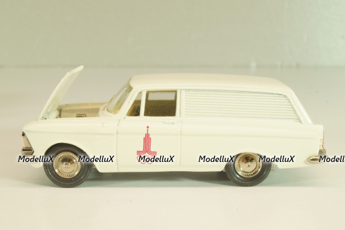 Москвич-434 А6, кремовый, Олимпиада 80,Тантал/Радон 1:43