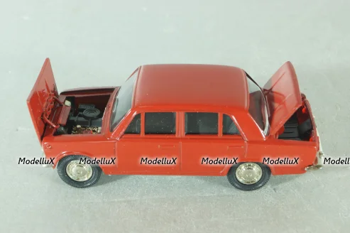 Ваз-2101, красный, июль 1990г. , Тантал/Радон 1:43
