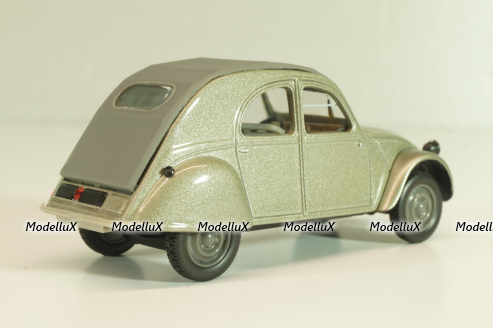 Citroen 2CV, grey, 409526T, Norev 1:43