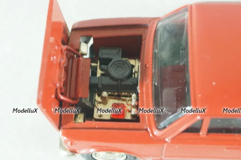 Ваз-2101, красный, июль 1990г. , Тантал/Радон 1:43