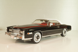 Cadillac Eldorado Cabrio 1976, black,  18473, MCG 1:18