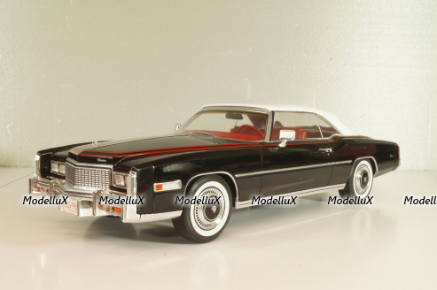 Cadillac Eldorado Cabrio 1976, black,  18473, MCG 1:18