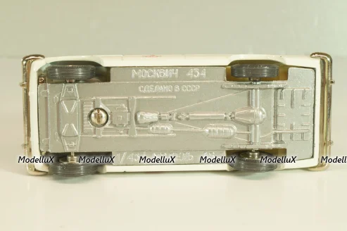 Москвич-434 А6, кремовый, Олимпиада 80,Тантал/Радон 1:43