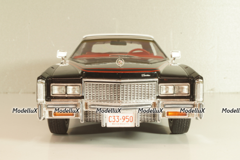 Cadillac Eldorado Cabrio 1976, black,  18473, MCG 1:18