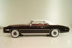 Cadillac Eldorado Cabrio 1976, black,  18473, MCG 1:18