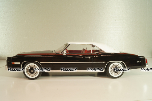 Cadillac Eldorado Cabrio 1976, black,  18473, MCG 1:18