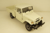 Toyota Land Cruiser 40 Pick Up 1960, white, 08958W, Kyosho 1:18