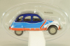 Citroen 2CV 6 Basket, white/blue/red, 409534H, Norev 1:43