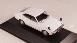 Nissan Violet 1973 White, F43-142, First 43 1:43