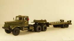 Краз-257 с п/п ЧМЗАП-5523 Хаки, SSM7028, SSM 1:43