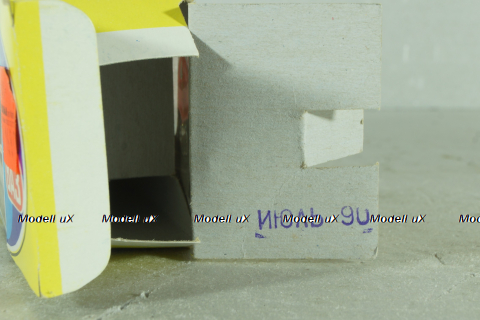 Ваз-2101, красный, июль 1990г. , Тантал/Радон 1:43