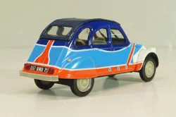 Citroen 2CV 6 Basket, white/blue/red, 409534H, Norev 1:43