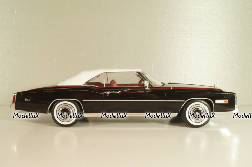 Cadillac Eldorado Cabrio 1976, black,  18473, MCG 1:18