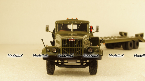 Краз-257 с п/п ЧМЗАП-5523 Хаки, SSM7028, SSM 1:43
