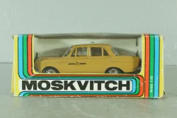 Москвич-408, такси, 1989г., Тантал/Радон 1:43