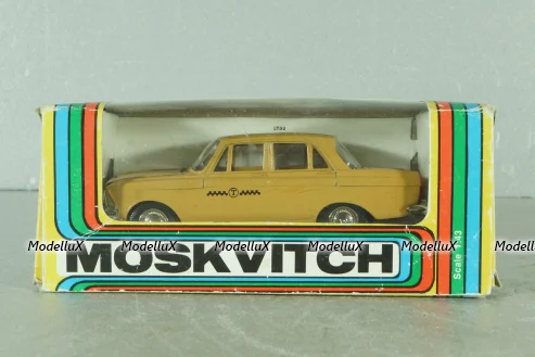 Москвич-408, такси, 1989г., Тантал/Радон 1:43