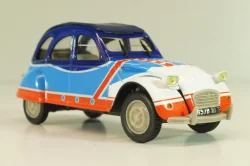 Citroen 2CV 6 Basket, white/blue/red, 409534H, Norev 1:43