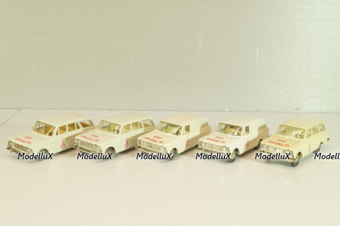 Москвич-426 А3, бело-серый, Олимпиада 80, декабрь 1978г., Тантал/Радон 1:43