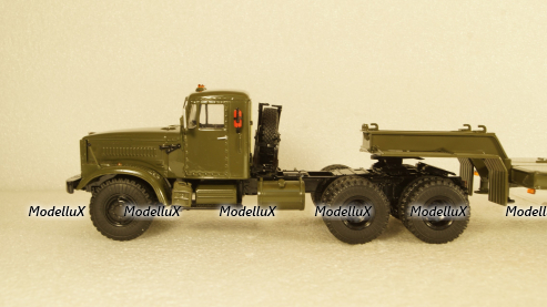 Краз-257 с п/п ЧМЗАП-5523 Хаки, SSM7028, SSM 1:43