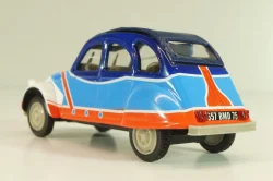 Citroen 2CV 6 Basket, white/blue/red, 409534H, Norev 1:43