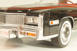 Cadillac Eldorado Cabrio 1976, black,  18473, MCG 1:18