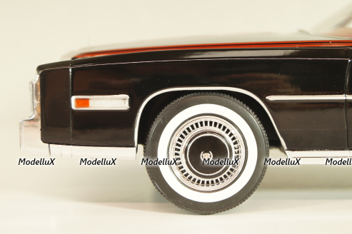 Cadillac Eldorado Cabrio 1976, black,  18473, MCG 1:18