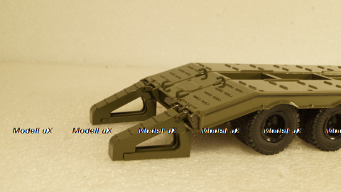 Краз-257 с п/п ЧМЗАП-5523 Хаки, SSM7028, SSM 1:43