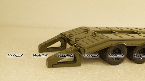 Краз-257 с п/п ЧМЗАП-5523 Хаки, SSM7028, SSM 1:43