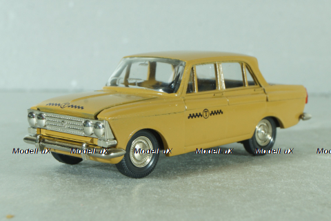 Москвич-408, такси, 1989г., Тантал/Радон 1:43