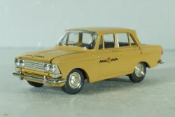 Москвич-408, такси, 1989г., Тантал/Радон 1:43