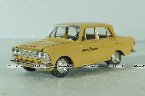 Москвич-408, такси, 1989г., Тантал/Радон 1:43