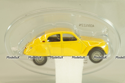 Citroën 2CV Dagonet 1956, yellow, 409522N, Norev 1:43