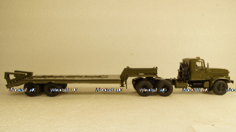 Краз-257 с п/п ЧМЗАП-5523 Хаки, SSM7028, SSM 1:43