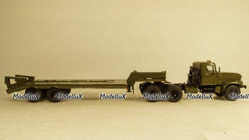 Краз-257 с п/п ЧМЗАП-5523 Хаки, SSM7028, SSM 1:43