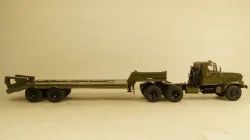 Краз-257 с п/п ЧМЗАП-5523 Хаки, SSM7028, SSM 1:43
