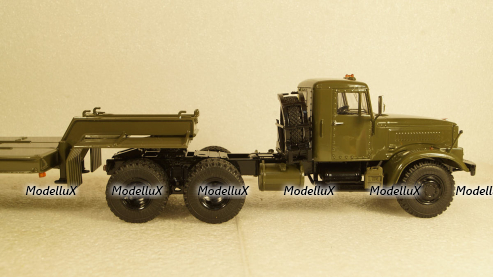 Краз-257 с п/п ЧМЗАП-5523 Хаки, SSM7028, SSM 1:43