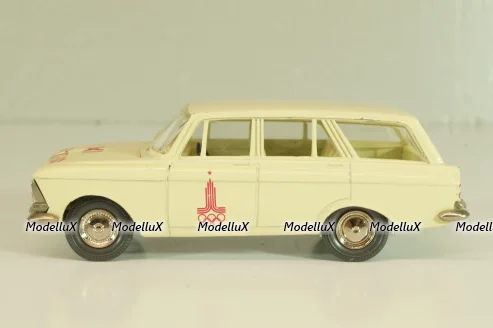 Москвич-427 А4, кофе с молоком, Олимпиада 80, декабрь 19..г., Тантал/Радон 1:43 Редкий цвет!