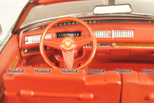 Cadillac Eldorado Cabrio 1976, black,  18473, MCG 1:18