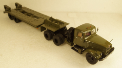 Краз-257 с п/п ЧМЗАП-5523 Хаки, SSM7028, SSM 1:43