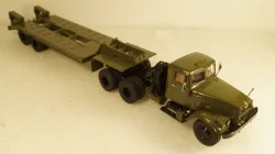Краз-257 с п/п ЧМЗАП-5523 Хаки, SSM7028, SSM 1:43