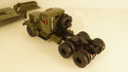 Краз-257 с п/п ЧМЗАП-5523 Хаки, SSM7028, SSM 1:43