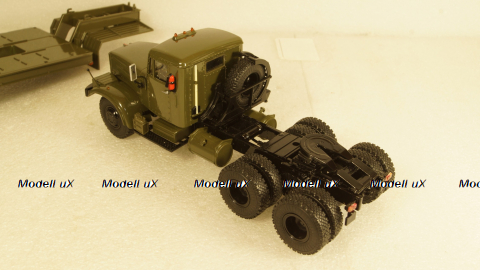 Краз-257 с п/п ЧМЗАП-5523 Хаки, SSM7028, SSM 1:43