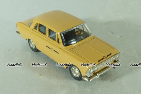 Москвич-408, такси, 1989г., Тантал/Радон 1:43