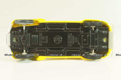 Citroën 2CV Dagonet 1956, yellow, 409522N, Norev 1:43